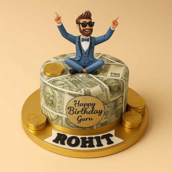 Money Boy Cake