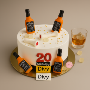 Shot Queen Cake