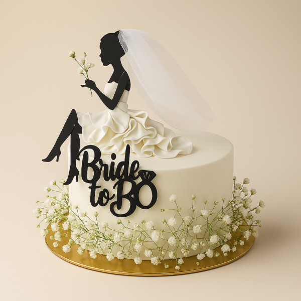 Floral Halo Bride