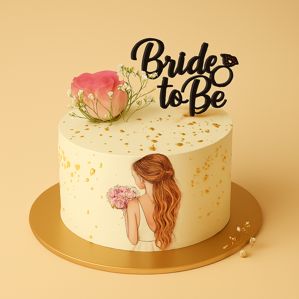 Golden Silhouette Bride