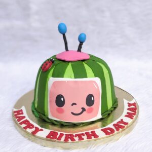 3D Cocomelon Watermelon Cake by Bakeology, Gwalior
