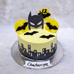 Batman City Skyline Cake by Bakeology, Gwalior
