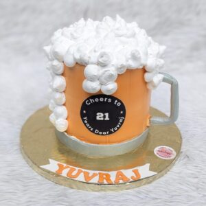 Beer Mug Cake by Bakeology, Gwalior