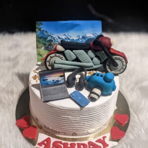 Biker Road Trip Cake by Bakeology, Gwalior