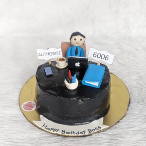 Boss at Work Desk Cake by Bakeology, Gwalior