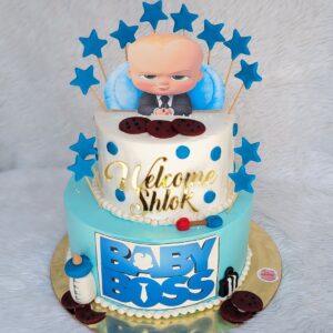 Boss Baby Two Tier Cake by Bakeology, Gwalior