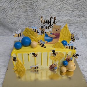 Bumble Bee Half Cake by Bakeology, Gwalior