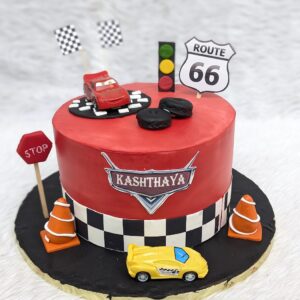 Cars Route 66 Cake by Bakeology, Gwalior