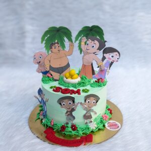 Chhota Bheem Dholakpur Cake by Bakeology, Gwalior