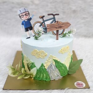 Cycling Mountain Cake by Bakeology, Gwalior