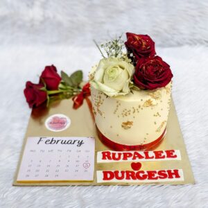 Date to Remember Calendar Cake by Bakeology, Gwalior