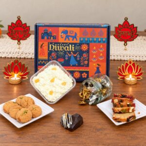 Happy Diwali Dessert Gift Box