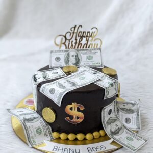 Dollar Money Theme Cake by Bakeology, Gwalior