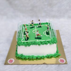 Football Field Sheet Cake by Bakeology, Gwalior