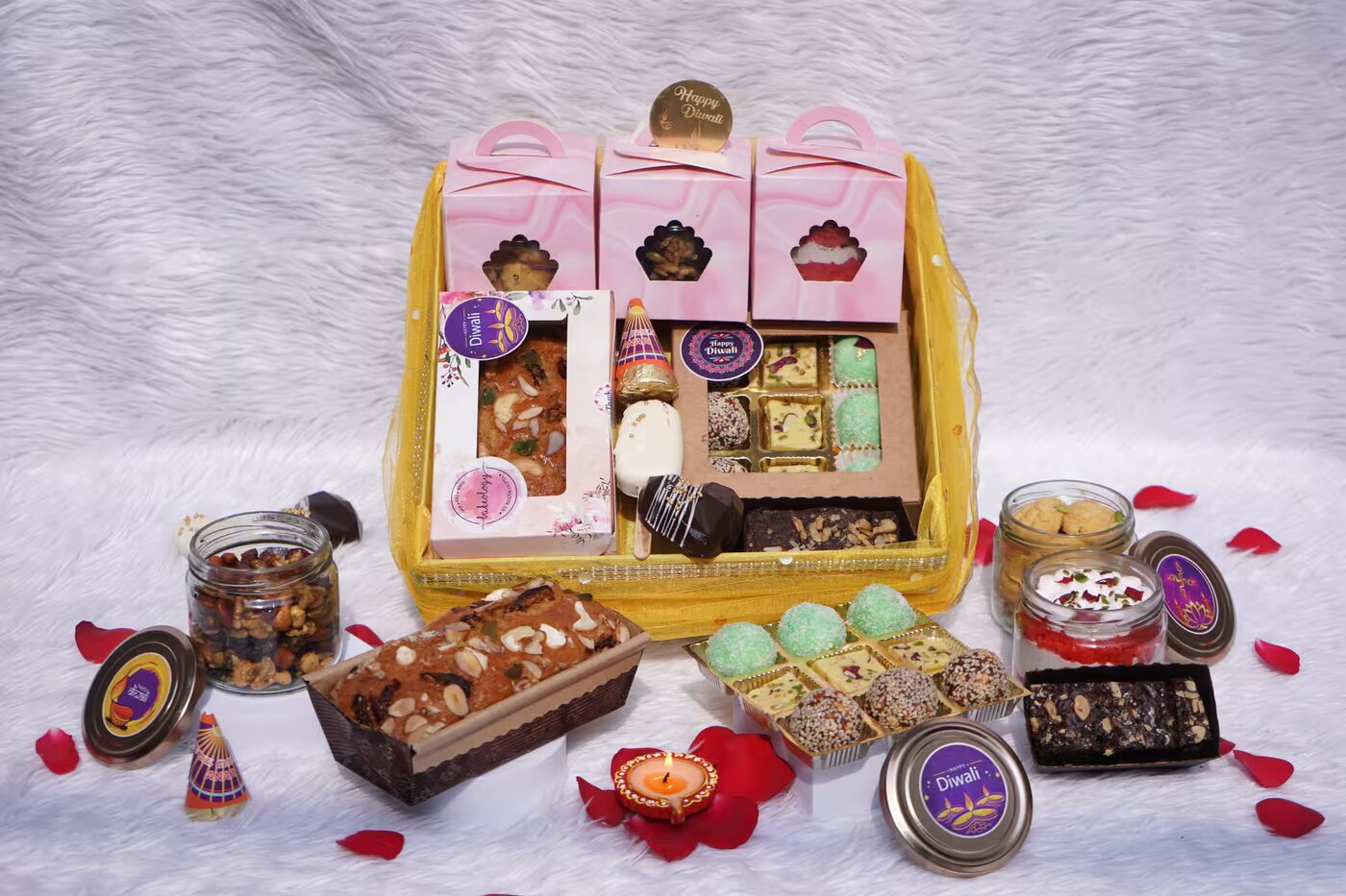 Grand Diwali Hamper Basket from Bakeology, Gwalior