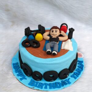Gym Workout Figure Cake by Bakeology, Gwalior