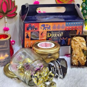 Happy Diwali Handle Gift Box from Bakeology, Gwalior