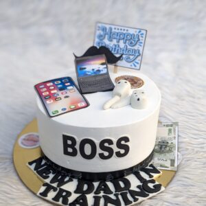 New Dad Boss Gadgets Cake by Bakeology, Gwalior