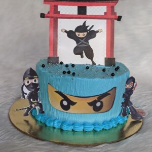 Ninja Mask Cake by Bakeology, Gwalior