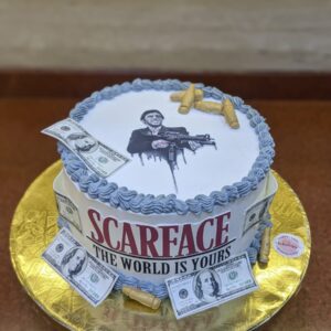 Scarface Movie Cake by Bakeology, Gwalior