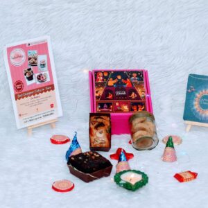 Shubh Diwali Brownie Box from Bakeology, Gwalior