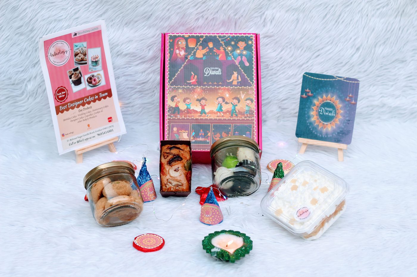 Shubh Diwali Dessert Box from Bakeology, Gwalior